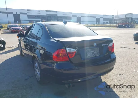 2008 BMW 328Xi z USA, uszkodzony, nr VIN WBAVC93548K037980